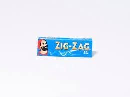 ZIG ZAG Blue King Size Slim Rolling Papers - Box of 50 von ZIG-ZAG