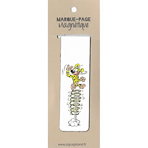 Magnetic Bookmark Marsupilami jumping for joy (25x80mm) von ZigZag Editions