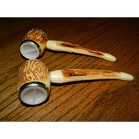 Jahrgang Missouri Salz & Pfeffer Streuer Souvenirs, Nachahmung Hirsch Horn Schüttler Sammler Urlaub Hinzufügen Zu Ihrer Sammlung von ZiggyzAttic