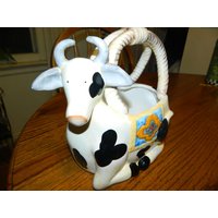 Kuh-Pflanzer ~ Topf Keramik Kuh Land Küche Dekoration Blumen Oder Pflanzen Fügt Hinzu, Dass Altes Zeit Fühlen Geschenk Kuh-Pflanzer ~ Topf Keramik Kuh Land Küche Dekoration Blumen Oder Pflanzen Fügt Hinzu, Dass Altes Zeit Fühlen Geschenk von ZiggyzAttic