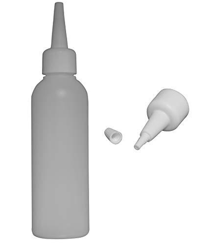 VanAnderen 12 Stück HD-PE-Flaschen 100 ml mit weißer Spritztülle - Leerflasche Kunstoffflasche Plastikflasche Spritzflasche Liquid-Quetschflasche mit Aufträgerspitze zum befüllen und mischen VanAnderen 12 Stück HD-PE-Flaschen 100 ml mit weißer Spritztülle - Leerflasche Kunstoffflasche Plastikflasche Spritzflasche Liquid-Quetschflasche mit Aufträgerspitze zum befüllen und mischen von VanAnderen
