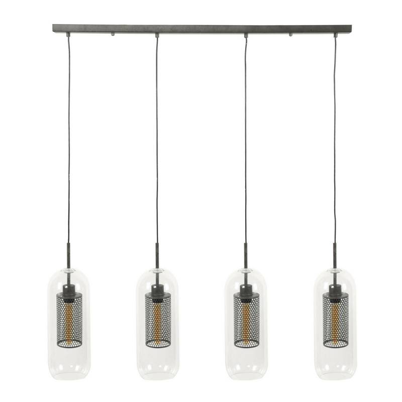 Zijlstra Hängeleuchte Kamilian Hängeleuchte Lampe Leuchte 4 Flammig E27 Altsilbe B-Ware von Zijlstra