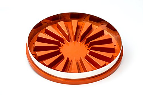 Runde Zila Tortenform für 16 Stücke, Silikon Backform 31,3cm Durchmesser von Zila Tortenform