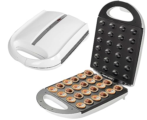 Zilan Nussbäcker | Oreschki Maker | Cool-Touch-Griffe | 1400 Watt | Antihaftbeschichtung | Modern, Schwarz von Zilan