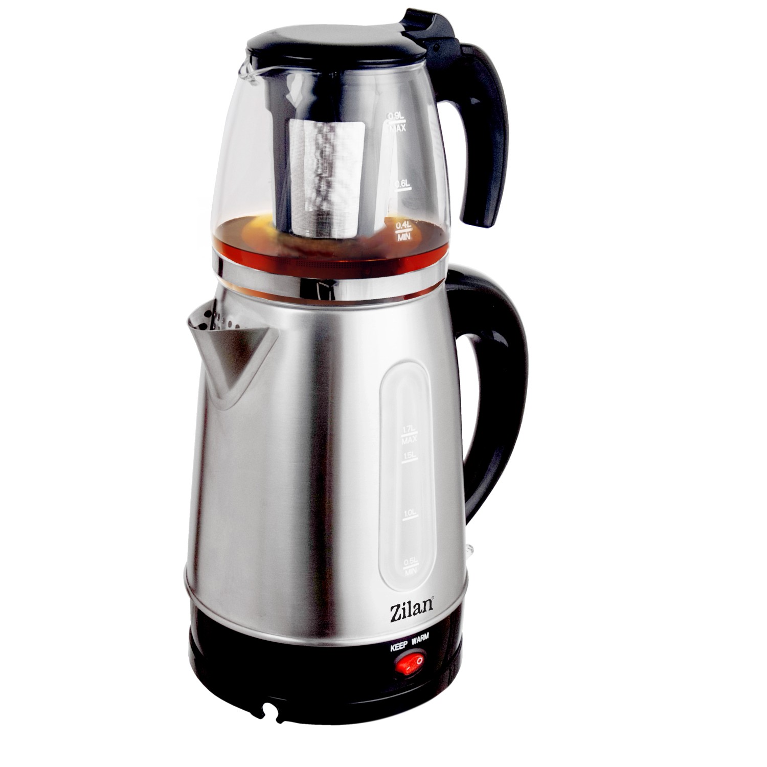 Zilan ZLN-3581 Teekocher Edelstahl 1,7 L 2200 Watt Zilan ZLN-3581 Teekocher Edelstahl 1,7 L 2200 Watt von Zilan