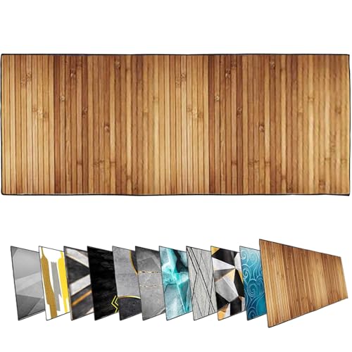 Ziligengsheng Teppich Läufer, Flurteppich, niedriger Flor Teppich, KüChe Bedroom Brücken Hallway Carpet, Dauerhaft Läuferteppich, Wohnzimmer Teppich für Eingang, Küchen, 60x250cm, Schwarz-Rauten Ziligengsheng Teppich Läufer, Flurteppich, niedriger Flor Teppich, KüChe Bedroom Brücken Hallway Carpet, Dauerhaft Läuferteppich, Wohnzimmer Teppich für Eingang, Küchen, 60x250cm, Schwarz-Rauten von Ziligengsheng