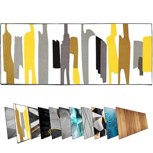 Ziligengsheng Teppich Läufer, LäUfer Flur rutschfest, niedriger Flor Teppich, KüChe Bedroom Brücken Hallway Carpet, Dauerhaft Läuferteppich, Wohnzimmer Teppich, Flur50x300cmFleckenstreifen Ziligengsheng Teppich Läufer, LäUfer Flur rutschfest, niedriger Flor Teppich, KüChe Bedroom Brücken Hallway Carpet, Dauerhaft Läuferteppich, Wohnzimmer Teppich, Flur50x300cmFleckenstreifen von Ziligengsheng