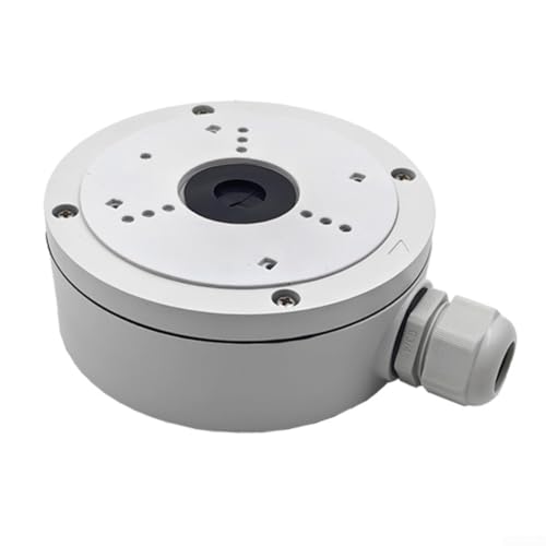 1 x Abzweigdose aus Aluminiumlegierung für Dome-Kameras im Innen- und Außenbereich, schnelles Kabelmanagement, wetterfest 1 x Abzweigdose aus Aluminiumlegierung für Dome-Kameras im Innen- und Außenbereich, schnelles Kabelmanagement, wetterfest von Zilimontt