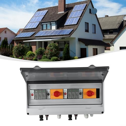 1000 V Solar-PV-Array-Kombinator-Box mit 2 Eingängen und 2 Ausgängen für langfristige Solareffizienz (IP65 wasserdicht) von Zilimontt
