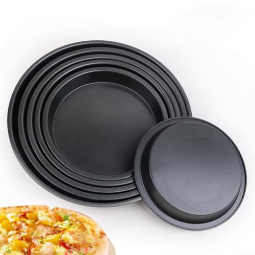 12,7 cm Antihaft-Pizza-Pfanne mit Karbonstahl-Material für einfache Verwendung und Reinigung (25,4 cm) von Zilimontt