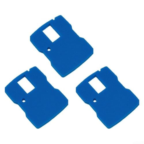 3 Stück Teichfilterschwamm – Teichfilter-Pad Ersatz-Teichpumpe – 660 GPH All-in-One-Teichfilterschwamm – für Outdoor-Fontänenteichpumpe Filter-Pad von Zilimontt
