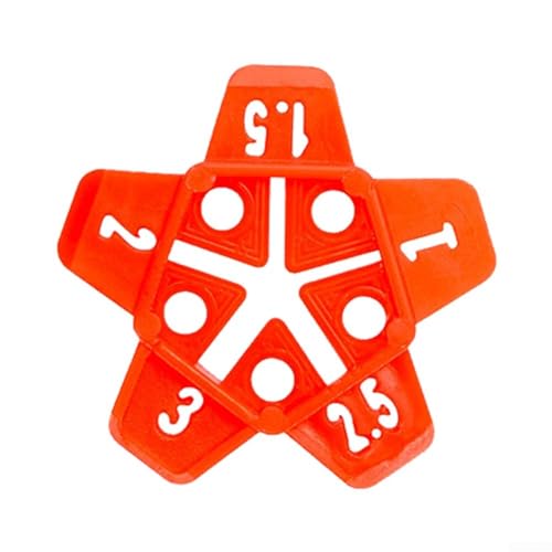 300er Pack Nivelliersystem Fliesen Nivelliersystem 5in1 Sternfugenabstandshalter für 1mm-3mm Fugen mit Kreuzen Professionelle Verlegehilfe für einfache Montage 300er Pack Nivelliersystem Fliesen Nivelliersystem 5in1 Sternfugenabstandshalter für 1mm-3mm Fugen mit Kreuzen Professionelle Verlegehilfe für einfache Montage von Zilimontt