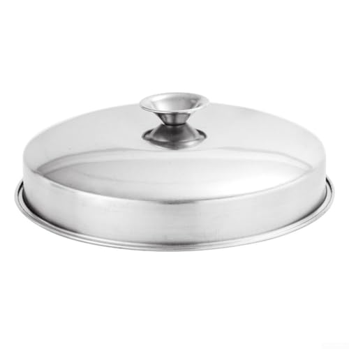 304 Edelstahl-Koch-Dampfgarer mit Griff, ideal zum Dämpfen Ihrer Lieblingsspeisen (16 cm Topfdeckel) von Zilimontt