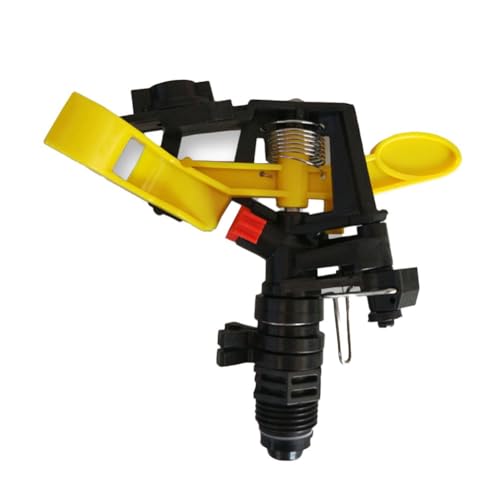 360 Grad drehbarer Sprinklerkopf aus Metall für optimale Gartenbewässerung und Pflanzenpflege (A) von Zilimontt