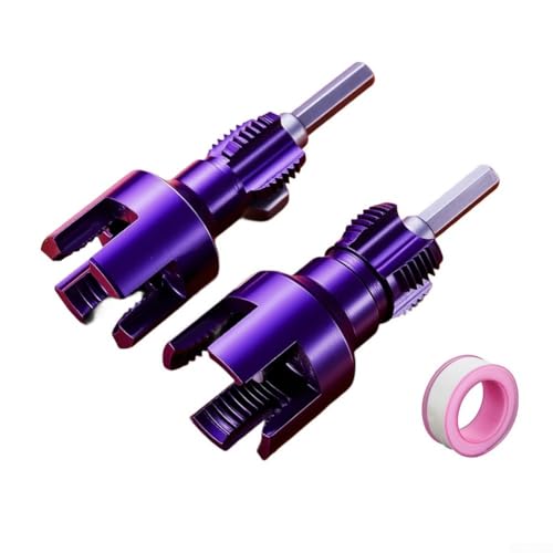 4-Punkt- und 6-Punkt-PVC-Wasserrohr-Innengewindeöffner für 20 mm und 25 mm Rohre mit legierter Stahlkonstruktion und Bohrerkompatibilität (C) von Zilimontt