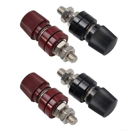 4 x 8 mm Batterie-Pfostverbinder mit isolierten Klemmen für Autoteile 4 x 8 mm Batterie-Pfostverbinder mit isolierten Klemmen für Autoteile von Zilimontt