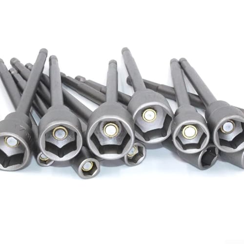 6 mm Sechskantmutter-Schraubendreher, 150 mm, mit magnetischer Verlängerung für Werkzeuginstallation und Reparaturen (9 mm) von Zilimontt