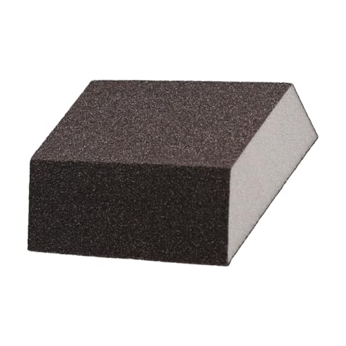 60240 Körnung Wand Fliesen Schleifschwamm Block für Polieren und Schleifen Anwendungen, Flexibles Nass- und Trockenschleifpapier Pad für Holz, Metall, Farbe, Kunststoff (Körnung 60) von Zilimontt
