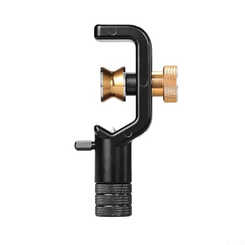 8–28 mm Glasfaserkabel-Abisolierzange mit verstellbarer Klinge für Koaxial- und Zuführungskabel, Konstruktion aus legiertem Stahl mit 90° Rotationsschneidmechanismus (A) von Zilimontt