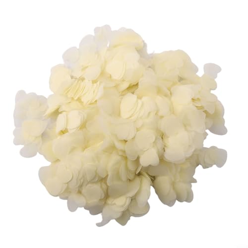 Biologisch abbaubares Seidenpapier Herz Konfetti 10000 Stück für Hochzeit und Geburtstag Party Tisch Deko Streuung () von Zilimontt