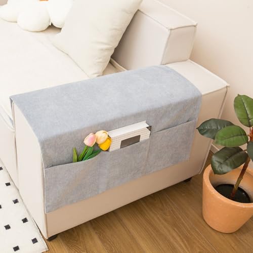 Chic Polyester Sofa-Armlehnenbezüge, um Ihr Wohnzimmer-Erlebnis zu verbessern (05 Eisblau) von Zilimontt