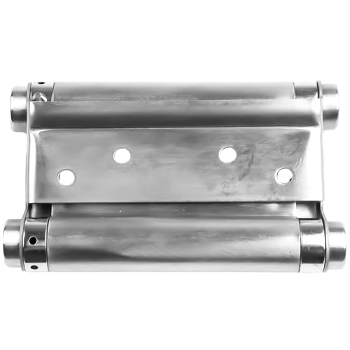Doppelfederscharnier aus Edelstahl, Zwei-Wege-Funktionalität für Bartheken und Freegate-Türen, mehrere Größenoptionen (12,7 cm) von Zilimontt