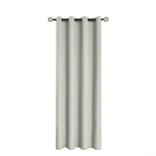 Energetic Savings with Quilted Blackout Drapes Designed to Maintain Warmth and Comfort in Your Home (Beige) von Zilimontt