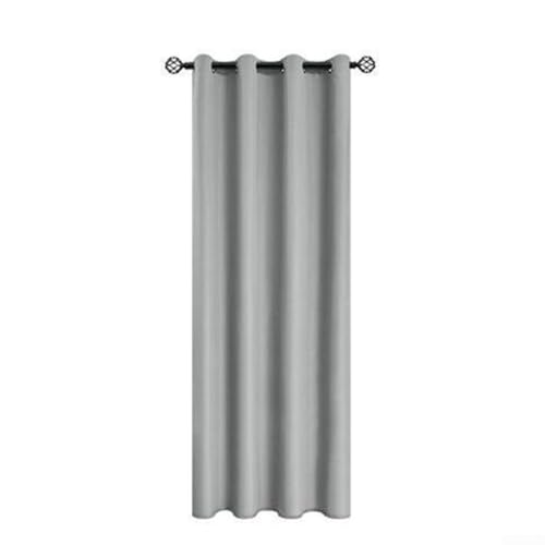 Energetic Savings with Quilted Blackout Drapes Designed to Maintain Warmth and Comfort in Your Home (Grey) von Zilimontt