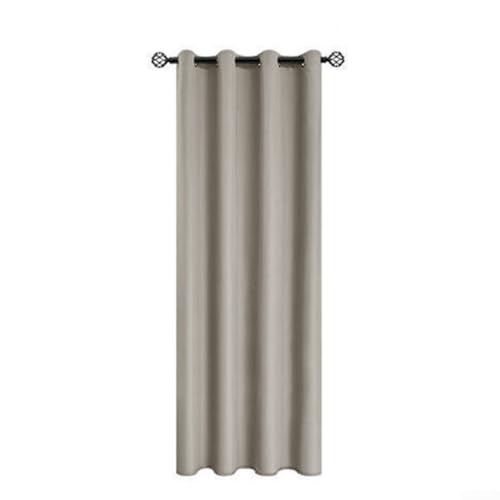 Energetic Savings with Quilted Blackout Drapes Designed to Maintain Warmth and Comfort in Your Home (Khaki) von Zilimontt