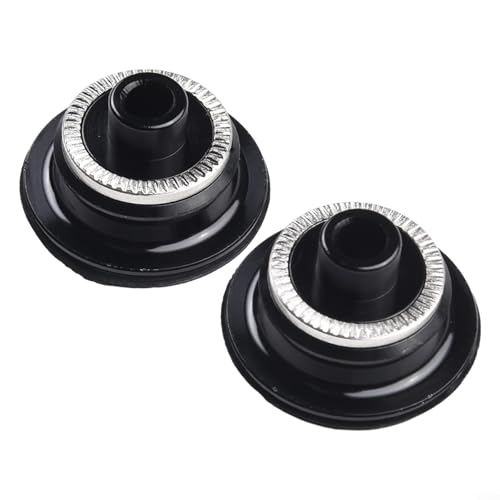 Fahrradnaben-Schnellspanner-Adapter | Konverter-Endkappen-Set | Steckachse vorne M9–15 mm (100 mm) | hinten M10–12 mm (135–142 mm) | für 8–12 Gang (9 x 100 mm) von Zilimontt