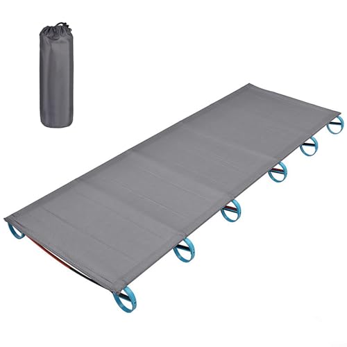 Faltbares Einzelbett, ideal für Angelausflüge und Entspannung im Freien (blau) von Zilimontt