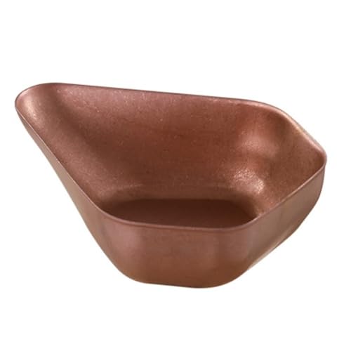 Funktionales Kaffeebohnentablett aus Edelstahl für genaue Messung und stilvolles Design, perfekt für Ihre Küche (Gose Gold) von Zilimontt