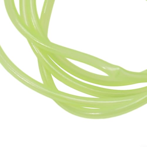 Glow in the Dark Schlauch für 23 mm Angelschnüre, ideal für Nachtangeln (2 mm, 5 Meter) von Zilimontt