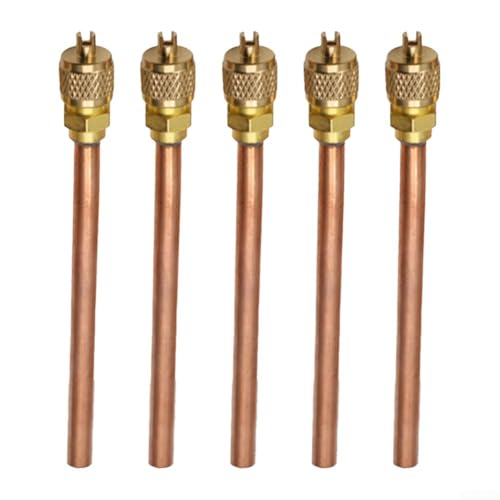 HVAC Service Valve Stem Core Kit 5pcs for Refrigeration and AC Maintenance Tasks von Zilimontt