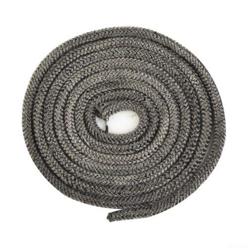 Hochwertige Fiberglas-Ofendichtung, 2 m langes Seil für Holzverbrennung, Effizienz und Leistung (8 mm) von Zilimontt