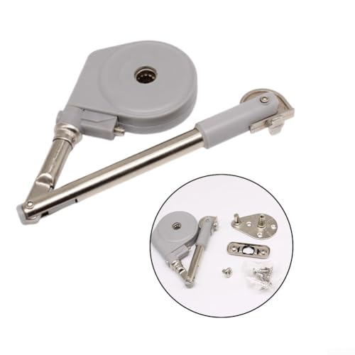 Hydraulische Stützstange für sicheren Schließmechanismus in Holzschränken und Truhen (Flip Down-Short) von Zilimontt
