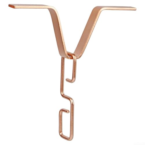 Innovative Designmerkmale dieses robusten V-förmigen Dachrinnenhakens machen ihn zu einem Muss (Kupferfarbe) von Zilimontt