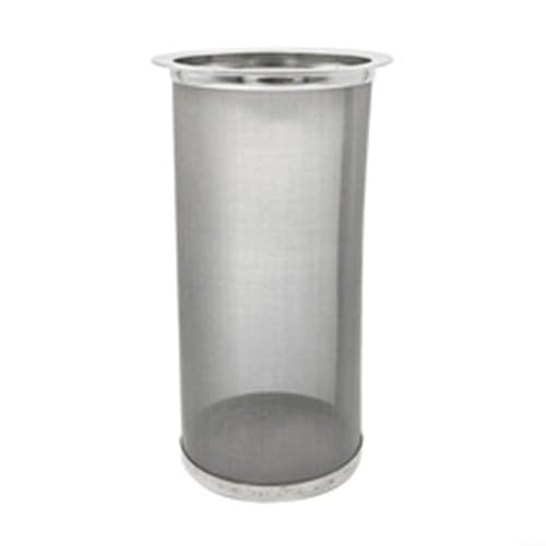Kaffeebrühen Made Simple Wiederverwendbares Edelstahl-Sieb für köstlichen Kaffee und Tee (8 x 21 cm Zylinder) von Zilimontt