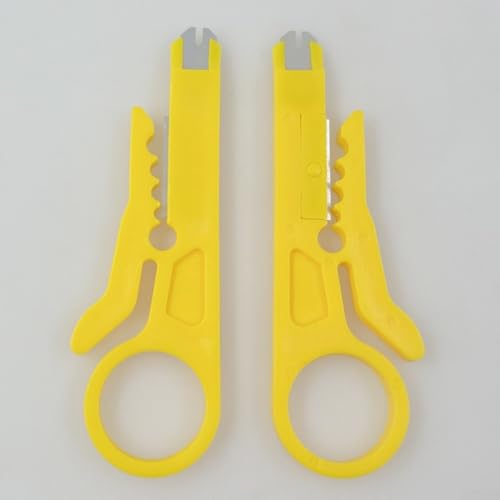 Kompakte und effiziente Abisolierzange für Twisted-Pair-Kabel, unverzichtbares Werkzeug für Netzwerktechniker und Heimwerker Kompakte und effiziente Abisolierzange für Twisted-Pair-Kabel, unverzichtbares Werkzeug für Netzwerktechniker und Heimwerker von Zilimontt