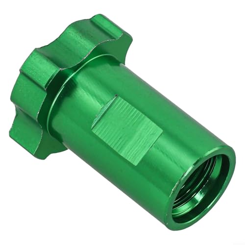 Koppler Farbsprühbecheradapter für 1,5 Zoll Anschluss mit Aluminium-Gewindeverbindungen, passend für die meisten Sprüh- und Messbecher in Grün oder (Grün) von Zilimontt