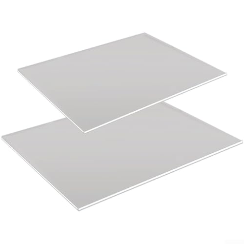 Leichte 3 mm Acrylplatte, perfekter Ersatz für Gewächshausfenster und Spielhäuser im Freien (200 x 200 x 3 mm) von Zilimontt
