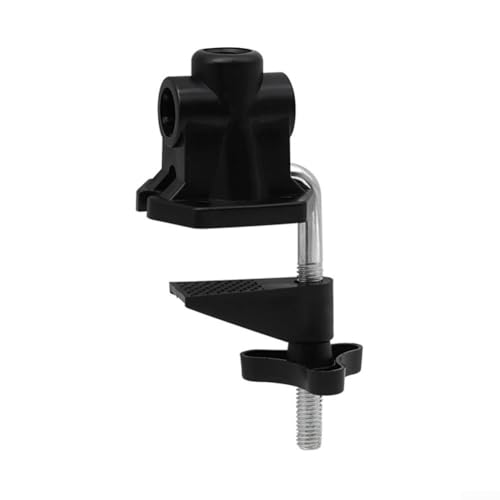 Metallhalterungsklemme für Mikrofon und Schreibtischlampe mit verstellbarer Mutter für stabile Positionierung auf Oberflächen bis 45 mm Stärke Metallhalterungsklemme für Mikrofon und Schreibtischlampe mit verstellbarer Mutter für stabile Positionierung auf Oberflächen bis 45 mm Stärke von Zilimontt