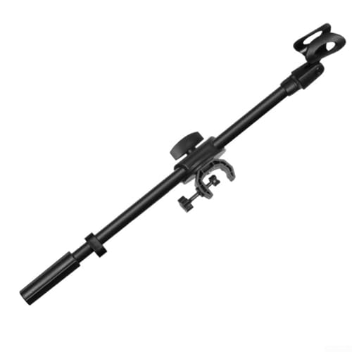 Mikrofonständer mit verstellbarer Klemme, 35 cm Verlängerungshalterung für Aufnahmegeräte und Live-Streaming-Bedürfnisse (A) von Zilimontt