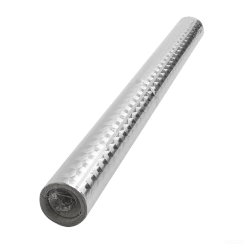 Öl- und wasserdichte Aluminiumfolien-Aufkleber für Küchenarbeitsplatten, Schränke und Wandoberflächen, 5 m Rolle für lang anhaltenden Schutz (40 x 2 m) von Zilimontt