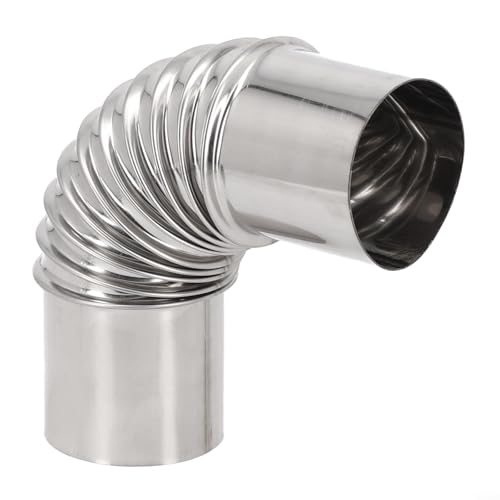 Ofenrohrbogen für verschiedene Öfen und Grill-Lüftungssysteme (50 mm) von Zilimontt