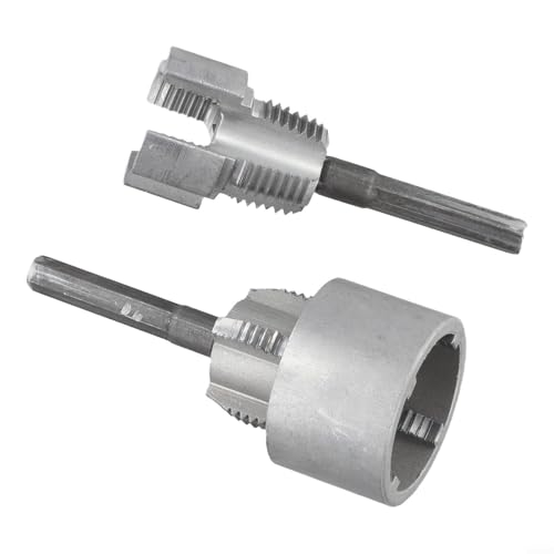 PPR Wasserrohr-Gewindeöffner und Bohrer-Set mit Innen- und Außengewinde für 4-minütige Kunststoff- und Metallrohre, 2er-Pack PPR Wasserrohr-Gewindeöffner und Bohrer-Set mit Innen- und Außengewinde für 4-minütige Kunststoff- und Metallrohre, 2er-Pack von Zilimontt