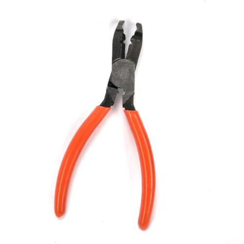Robuste Schraubenausdreherzange mit rutschfestem ergonomischem Griff zum Entfernen von gebrochenen rostigen Schrauben, Werkzeug zum Entfernen von Schrauben aus hochhartem legiertem Stahl 55#, Orange von Zilimontt