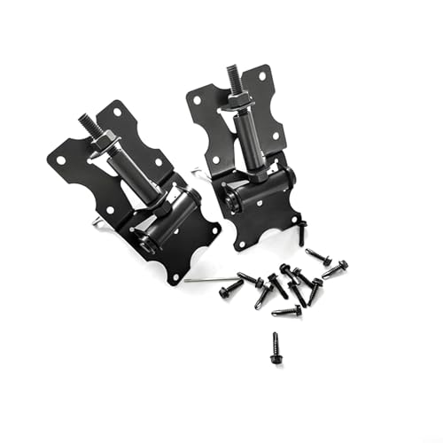 Robuste Torscharniere, selbstschließend, für Holzzäune, verstellbare Spannung und einfache Installation, 2 Stück Robuste Torscharniere, selbstschließend, für Holzzäune, verstellbare Spannung und einfache Installation, 2 Stück von Zilimontt