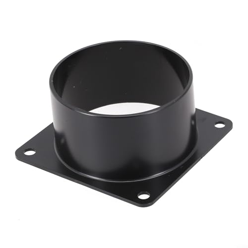 Robuster ABS-Wandflanschverbinder für Lüftungsanwendungen, geeignet für Luftkanalsysteme (75 mm) von Zilimontt