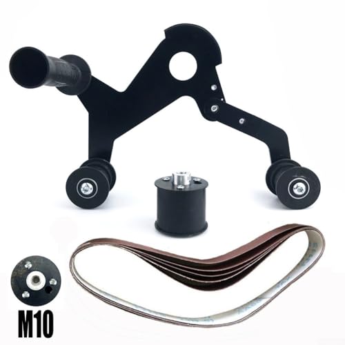 Rundrohr-Ziehmaschinen-Adapter aus Edelstahl, kompatibel mit Standardschleifern (10 mm) von Zilimontt